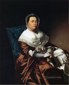  James Canvas - Mrs James Russell Katherine Graves colonial New England Portraiture John Singleton Copley